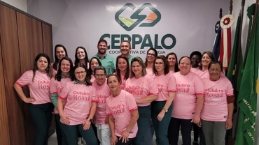 Cerpalo promove café da manhã em alusão ao Outubro Rosa
