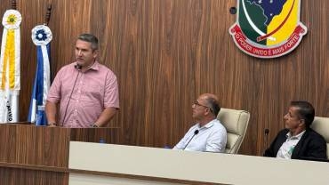 Presidente da Cerpalo na Câmara de Vereadores