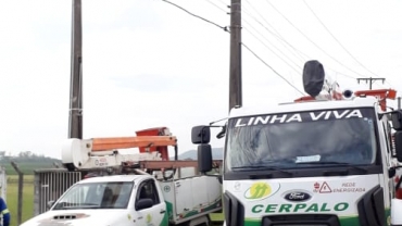 “Linha Viva” trabalho que mescla coragem e técnica.