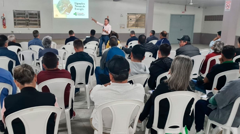Conexão Cerpalo na Sede da Cooperativa