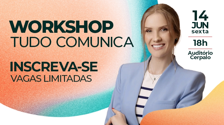 Workshop sobre comunicação e oratória